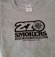 270 T-shirt, Short-sleeved, Grey, Crew Neck