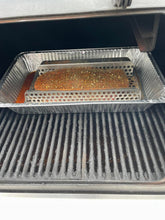 Smoke your brisket like a pro!  270 Wolf Tray (Elevated Large) with our BBQ BUS RAILS by 270 SMOKERS.  Readily fits in a large disposable pan. Rails help ensure the brisket holds it shape while smoking.