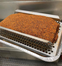 BBQ Bus Rails support the Brisket flat while smoking.  Custom designed for use with our 270 Wolf Tray (Elevated Large style tray)